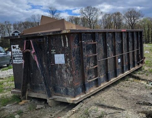 25 Yard Dumpster